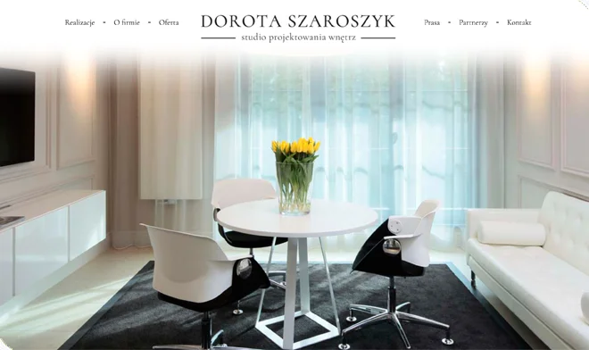 Interior design website