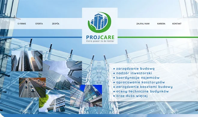 Project page projcare.com