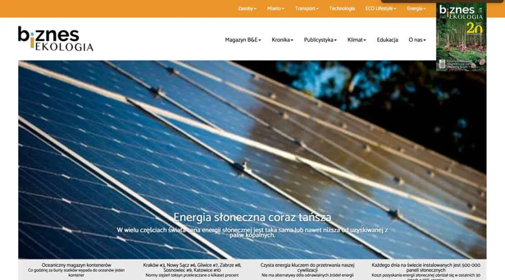 Project of the BusinessCology website