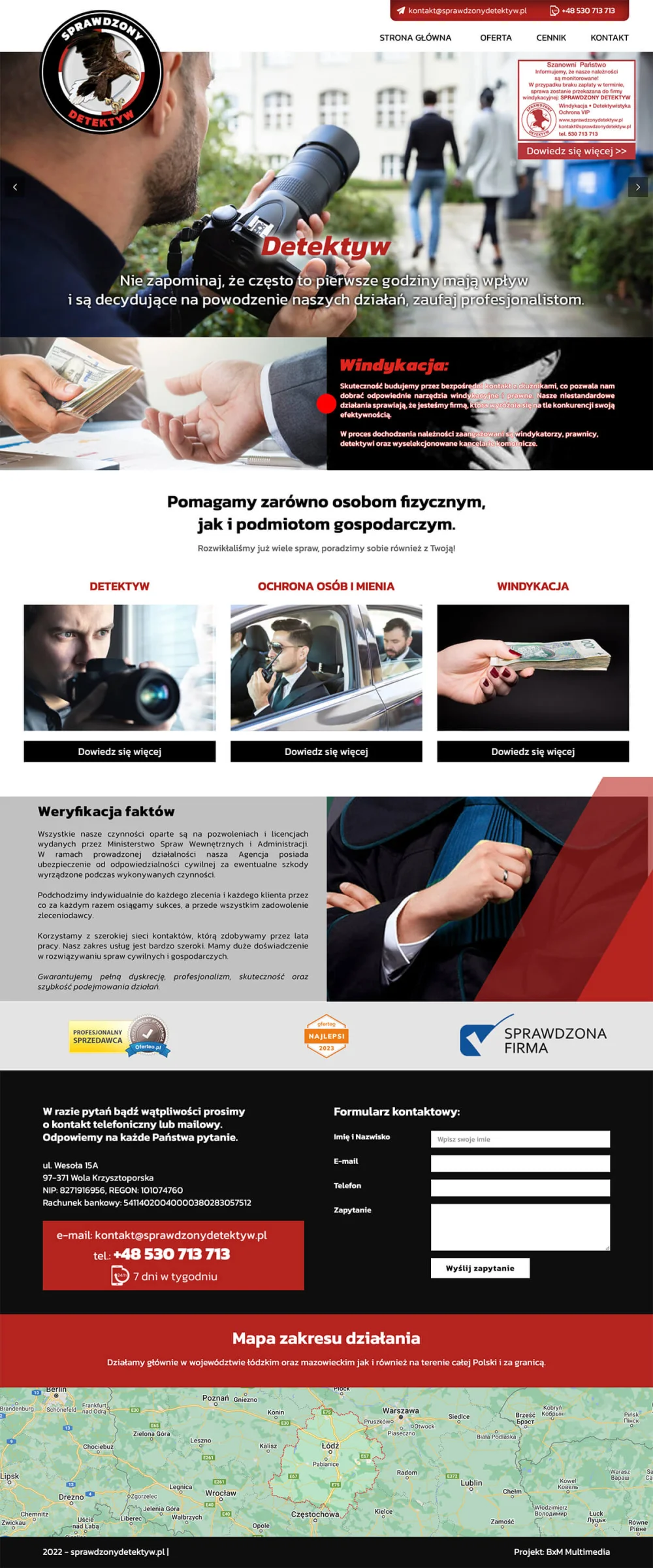 Page design verified Detective