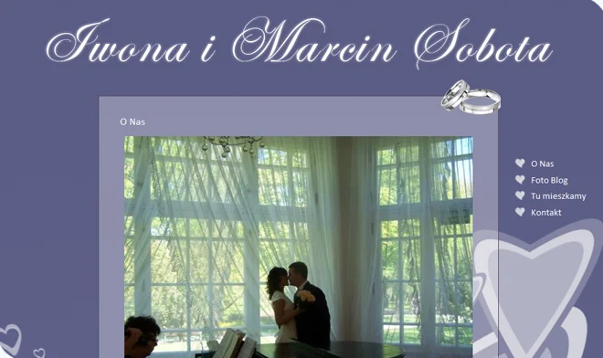 Iwona and Marci website design