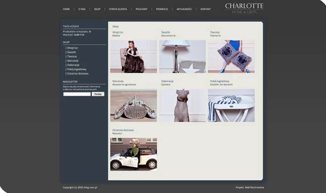 Chhg website design