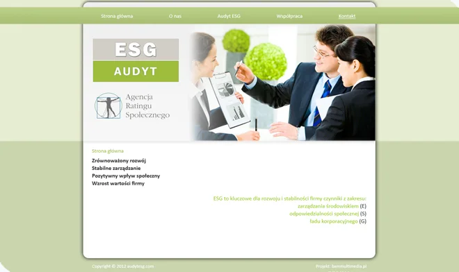 Draft page Audit of the ESG