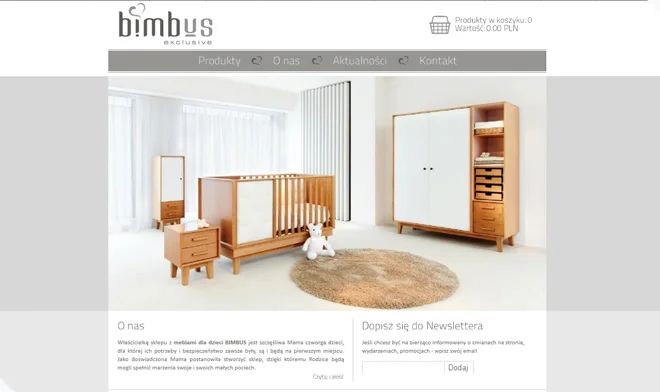 Bimbus website design