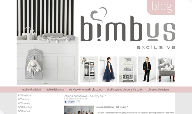 Page design blog bimbus