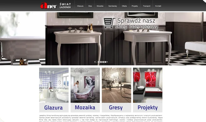 Aner page design