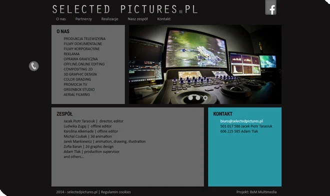 Page design selected images