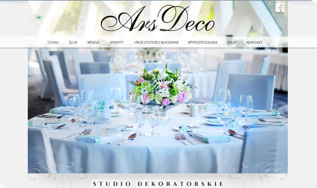 Arsdeco website design