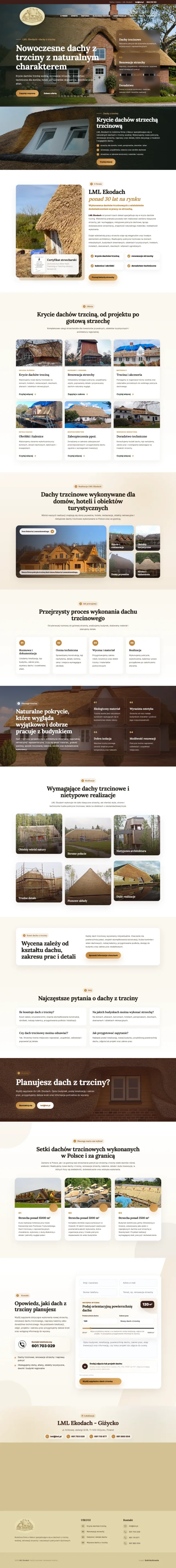 Ekodach LML website, implementation of BxM Multimedia